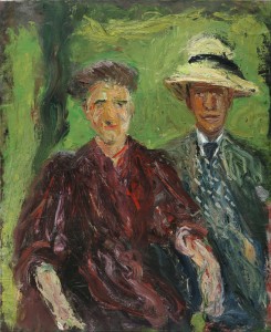 Paar im Grünen, Richard Gerstl 1908