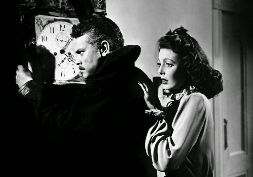 Orson Welles und Loretta Young