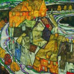 Der Häuserbogen II, Egon Schiele 1915
